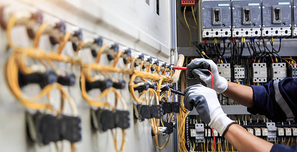 Professional Electrician technician working in Hilbert, WI